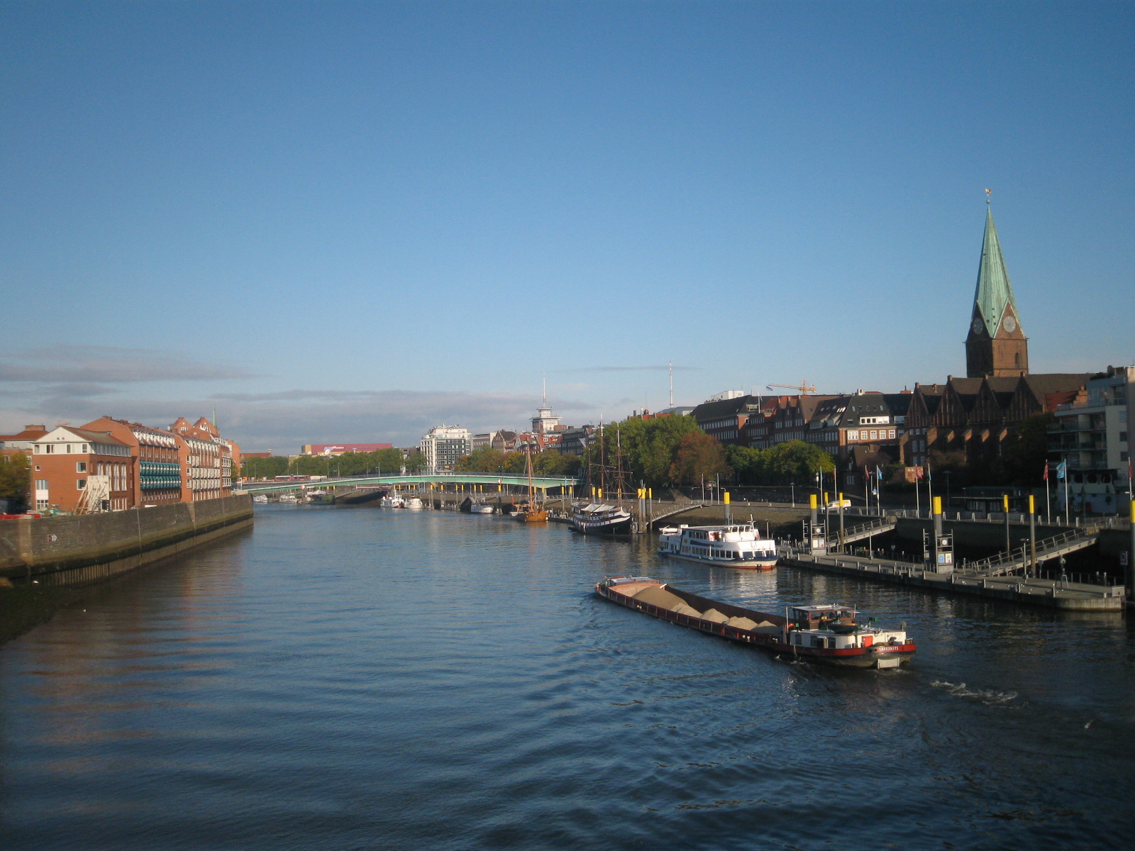 Bremen-Weser-river