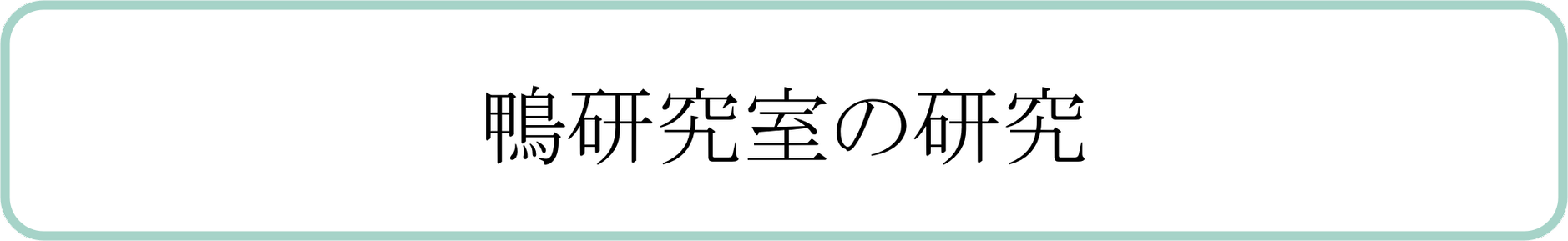 鴨研究室の研究